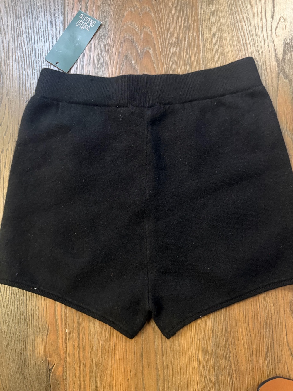 wild fable Black Ribbed Knit Micro Shorts